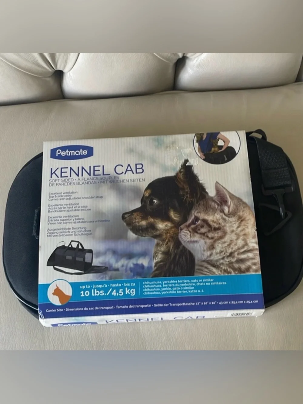 Petmate soft sided Kennel Cab for small pets
